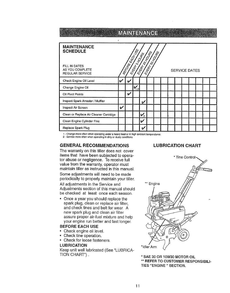 General recommendations | Craftsman 917.2922 User Manual | Page 11 / 32