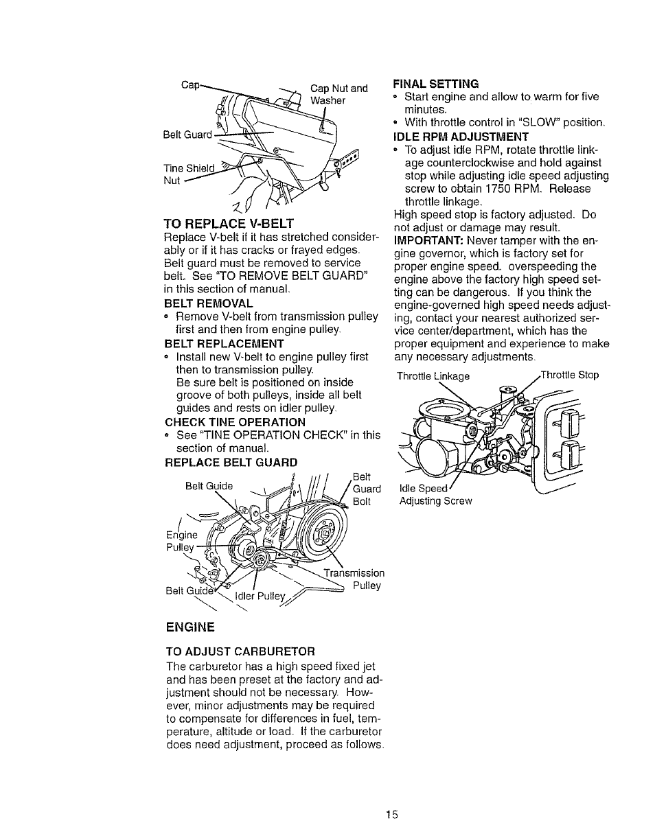 Craftsman 917.2922 User Manual | Page 15 / 32