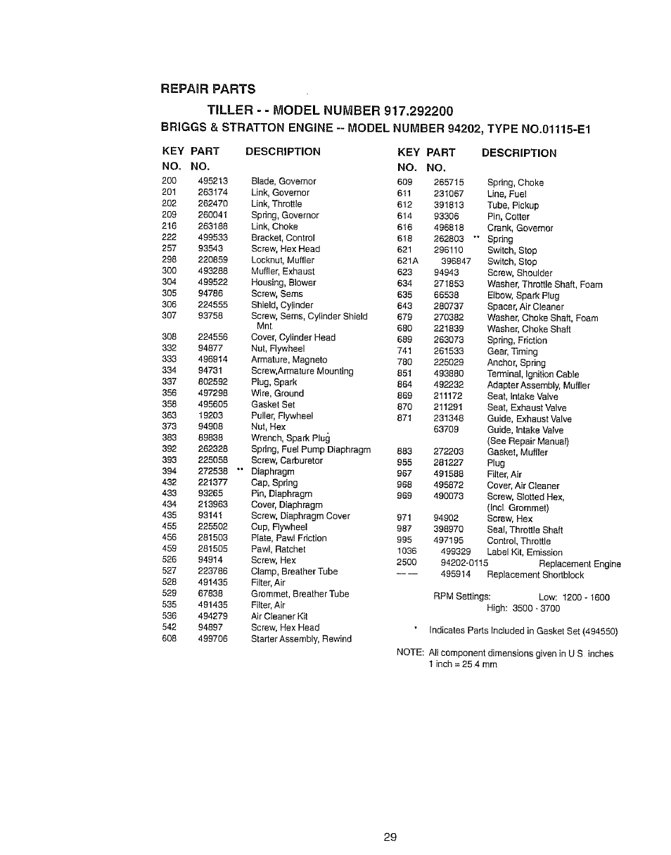 Craftsman 917.2922 User Manual | Page 29 / 32