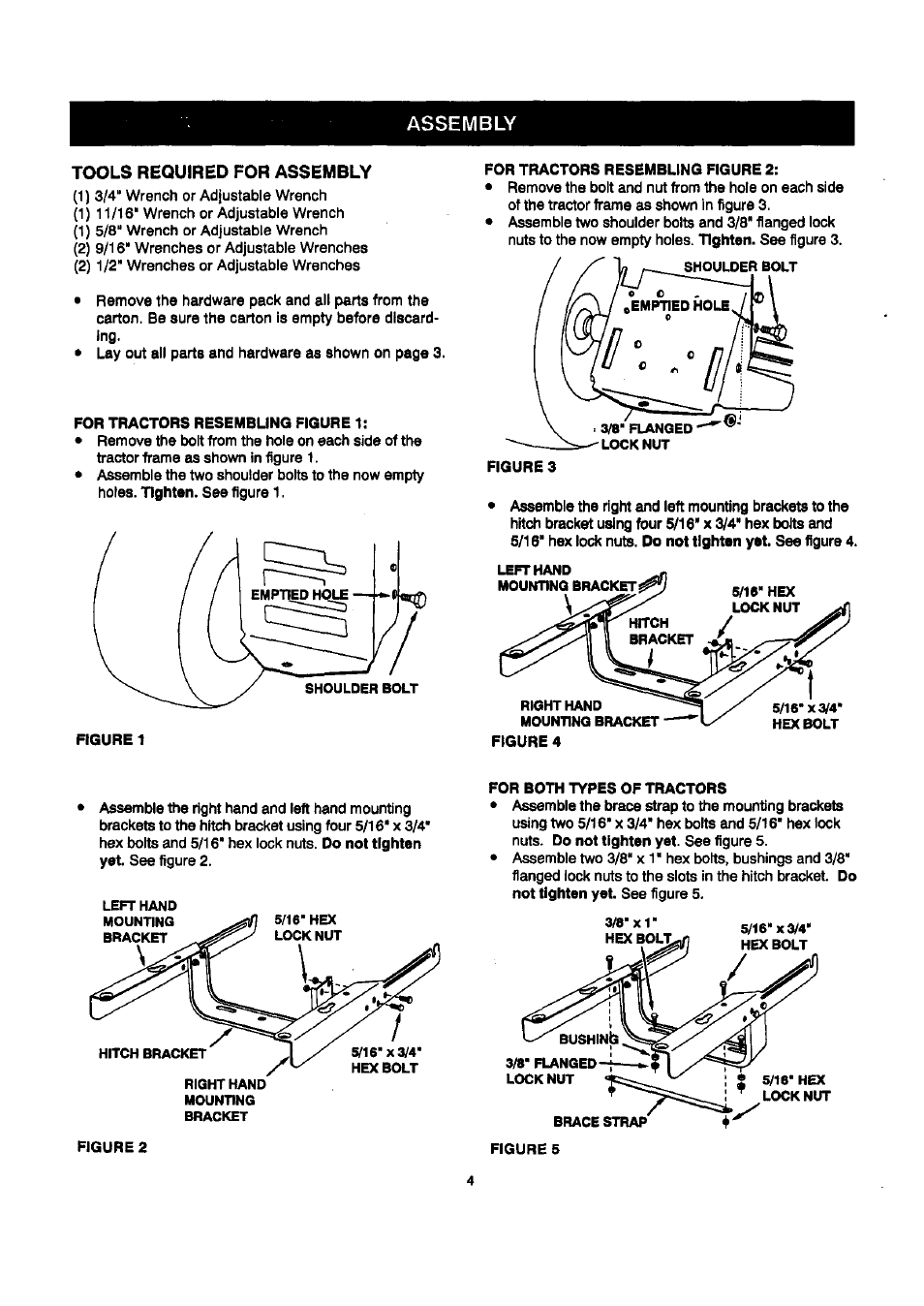 Assembly | Craftsman 486.24635 User Manual | Page 4 / 8