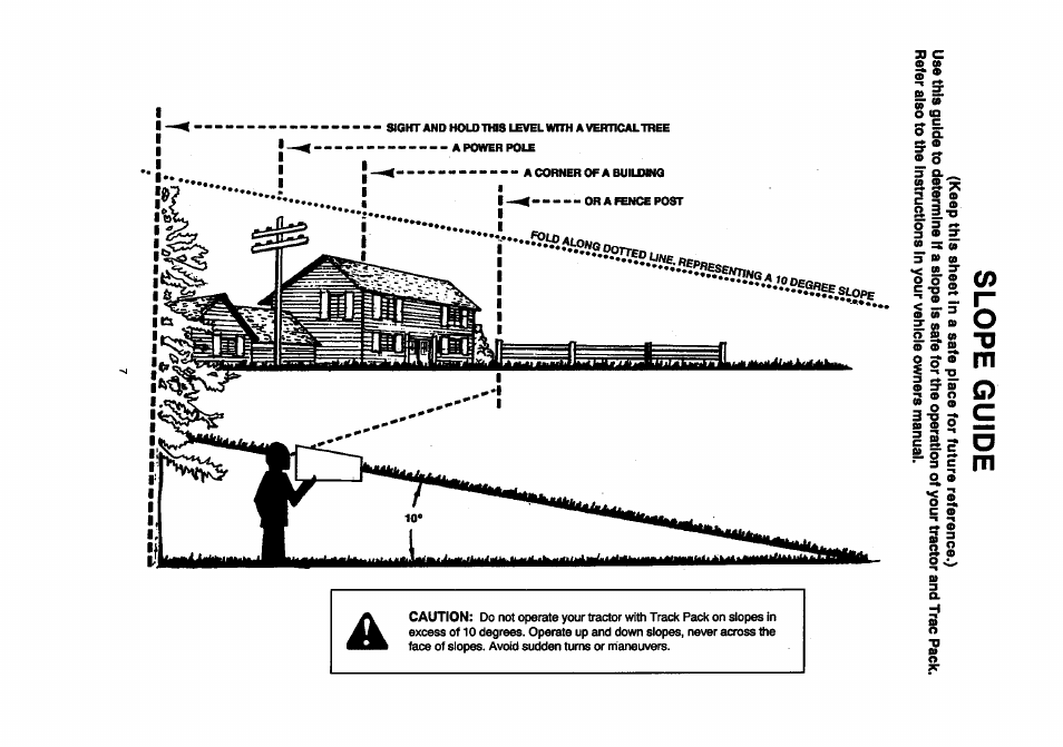 Slope guide | Craftsman 486.24635 User Manual | Page 7 / 8