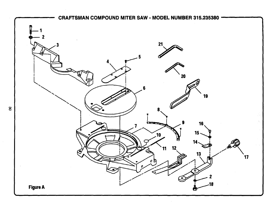 Craftsman 315.235380 User Manual | Page 30 / 38