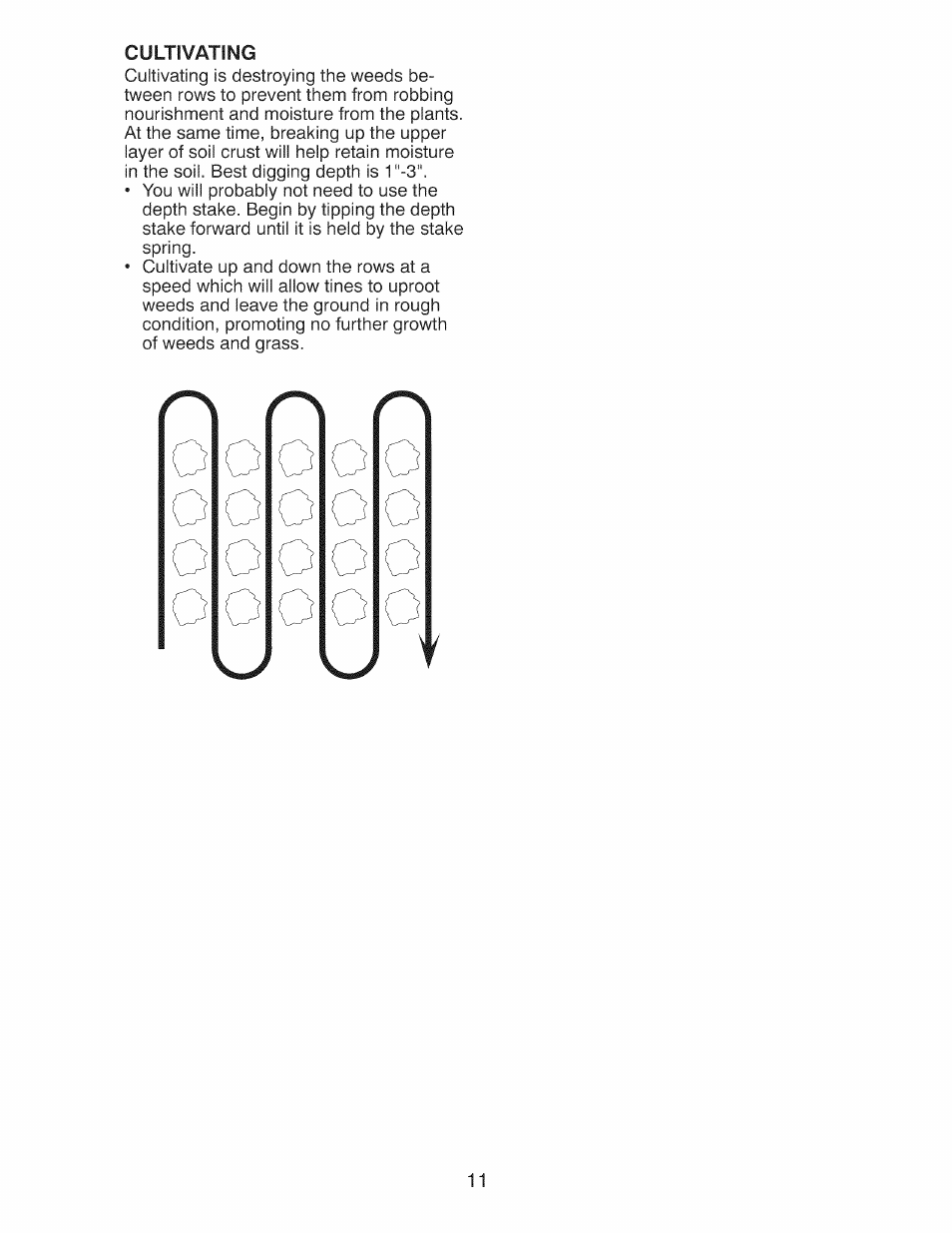 Cultivating | Craftsman 917.299210 User Manual | Page 11 / 48