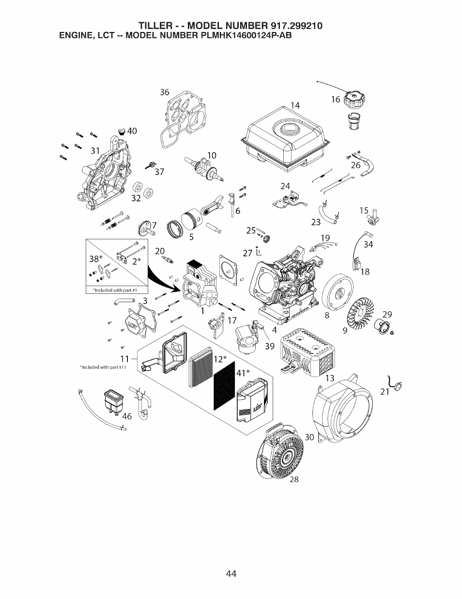 Craftsman 917.299210 User Manual | Page 44 / 48