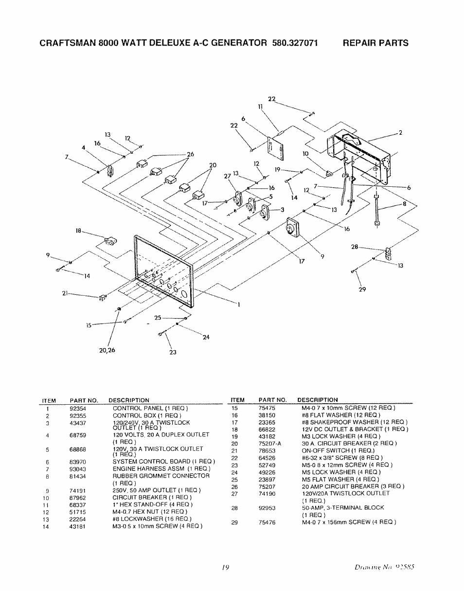 Craftsman 580.327071 User Manual | Page 21 / 28