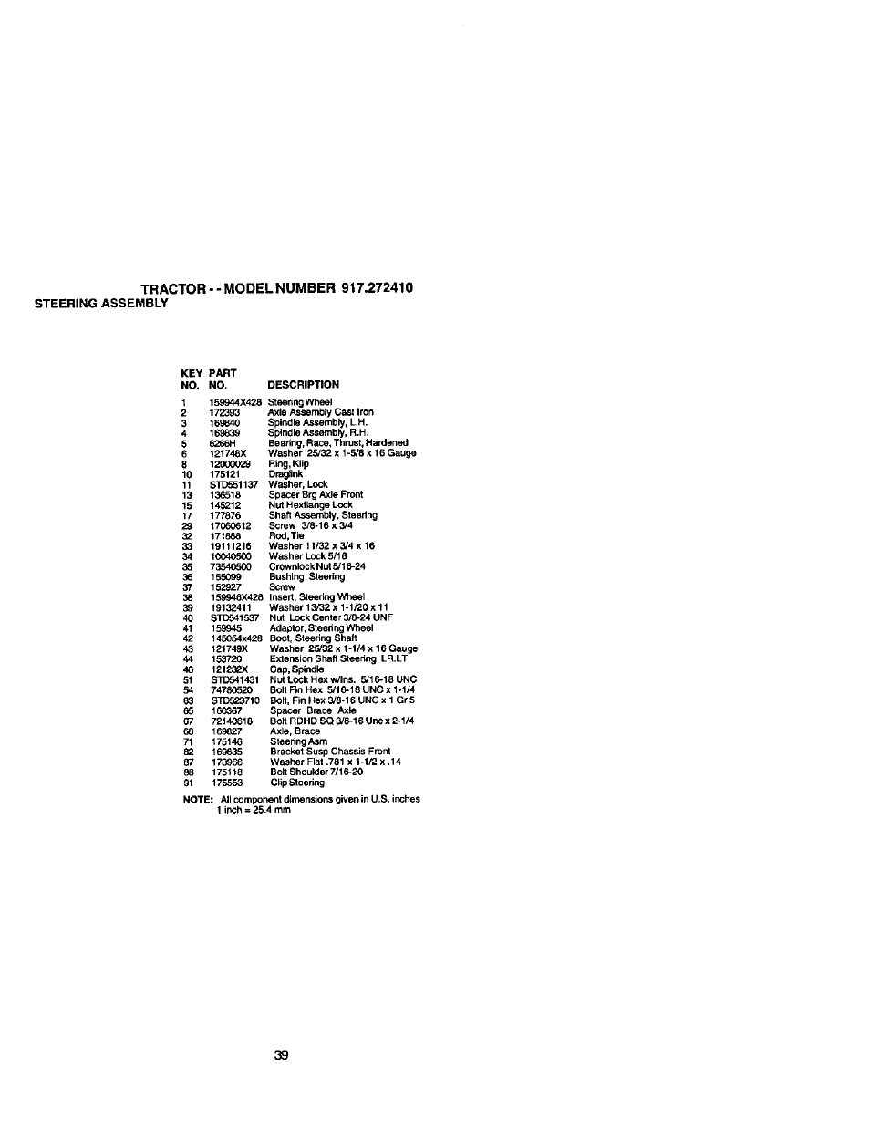 Craftsman 917.272410 User Manual | Page 39 / 60