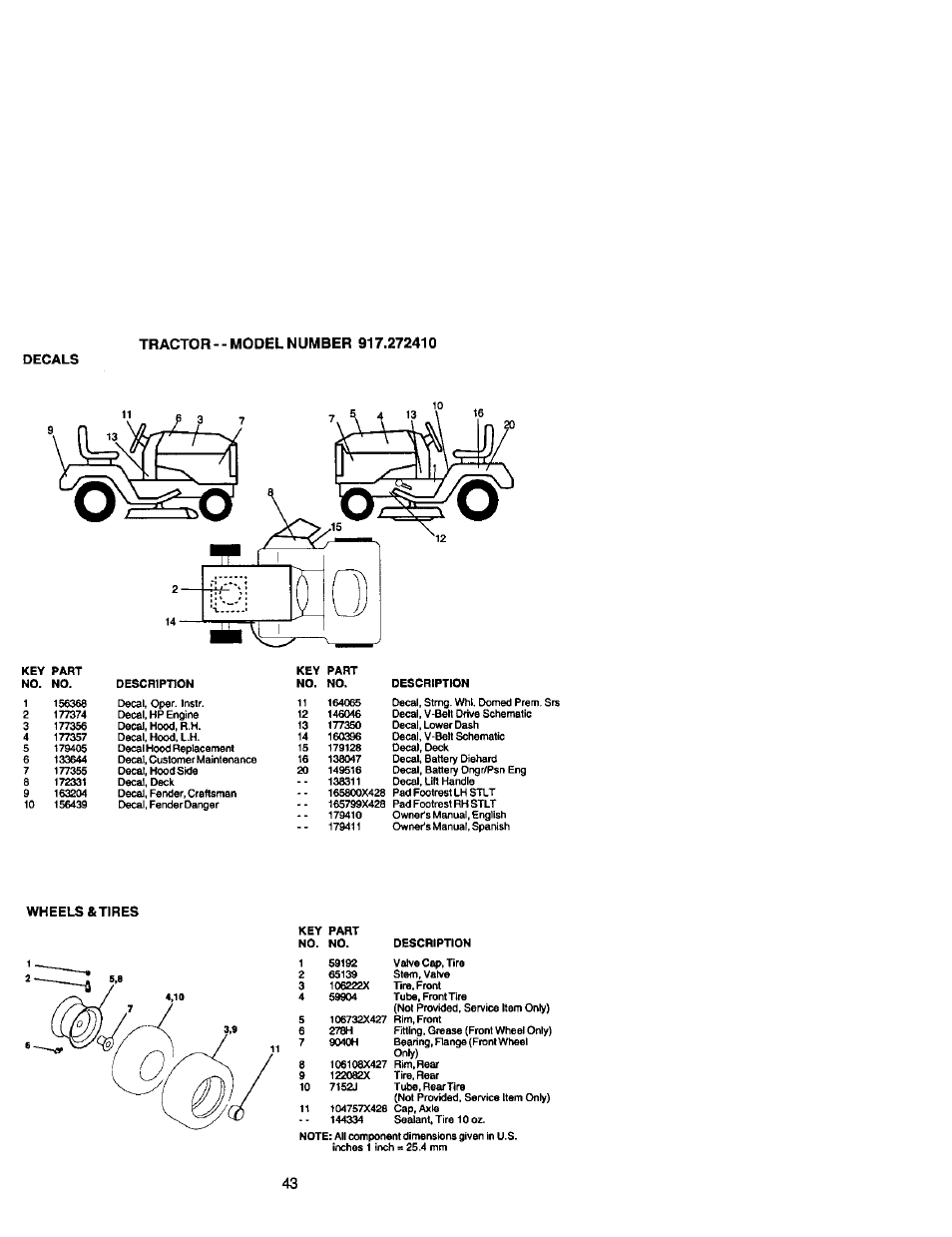 Craftsman 917.272410 User Manual | Page 43 / 60