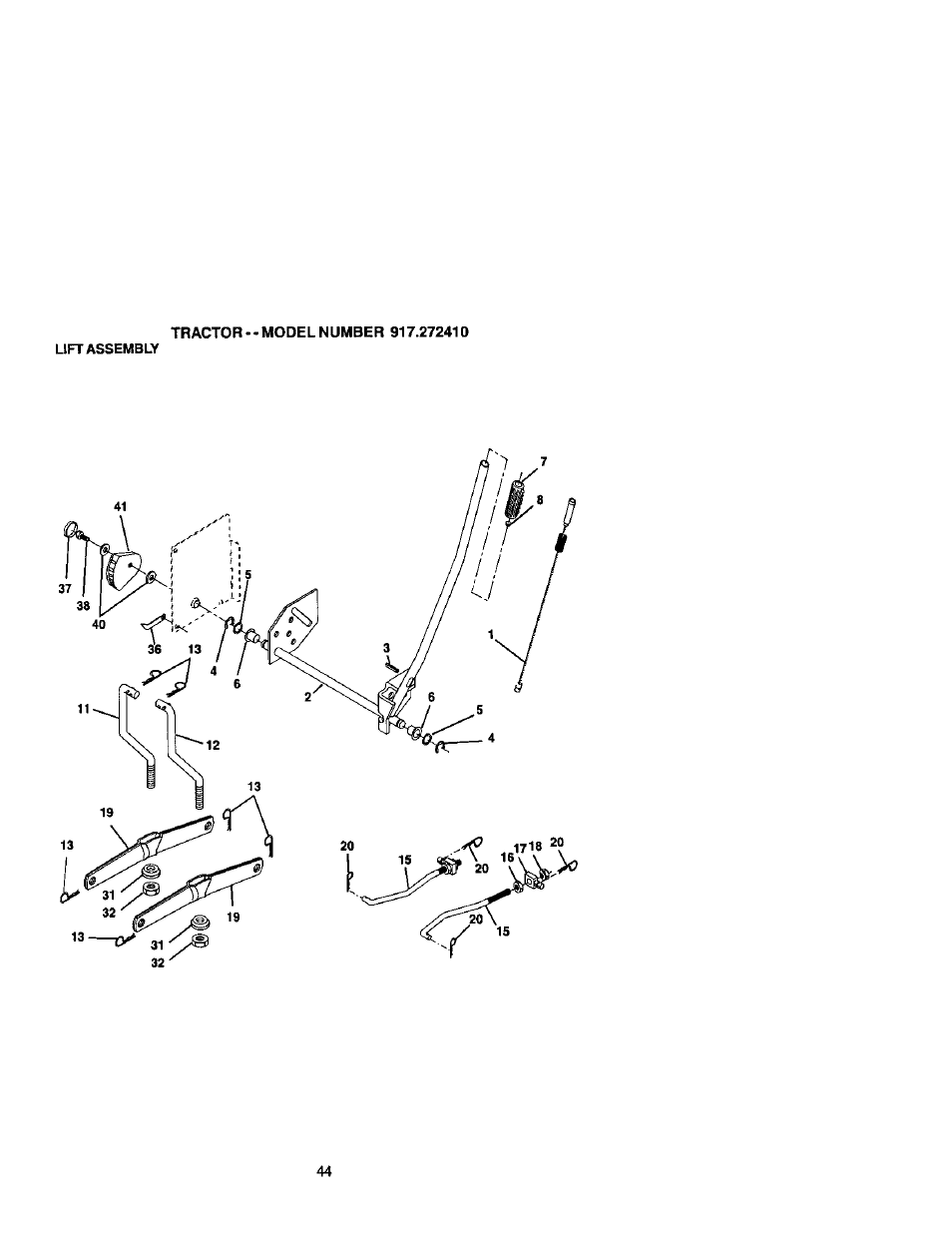 Craftsman 917.272410 User Manual | Page 44 / 60