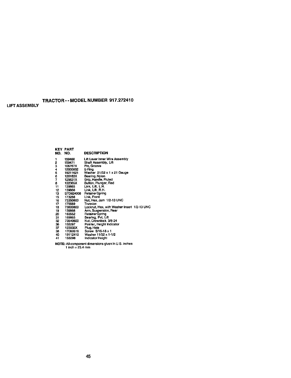 Craftsman 917.272410 User Manual | Page 45 / 60