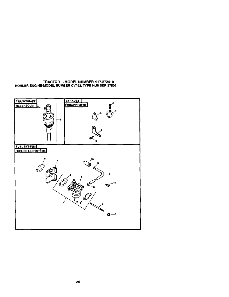 Craftsman 917.272410 User Manual | Page 56 / 60