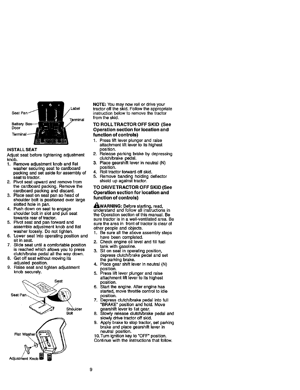 Craftsman 917.272410 User Manual | Page 9 / 60