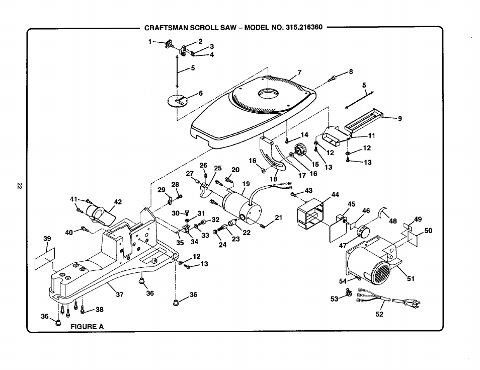 Craftsman 315.216360 User Manual | Page 22 / 26