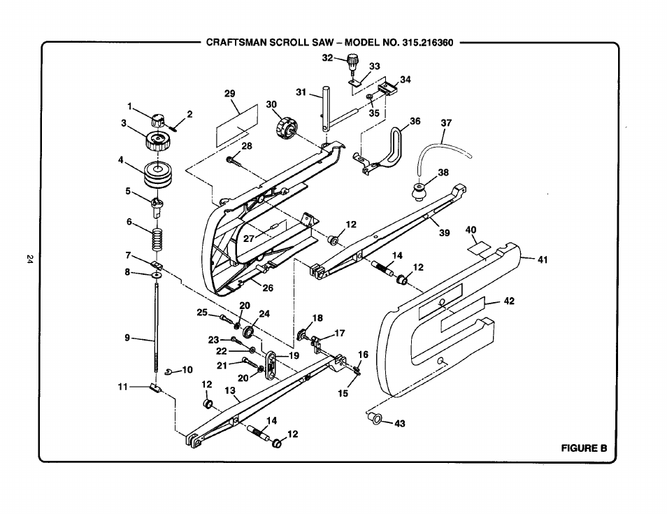 Craftsman 315.216360 User Manual | Page 24 / 26