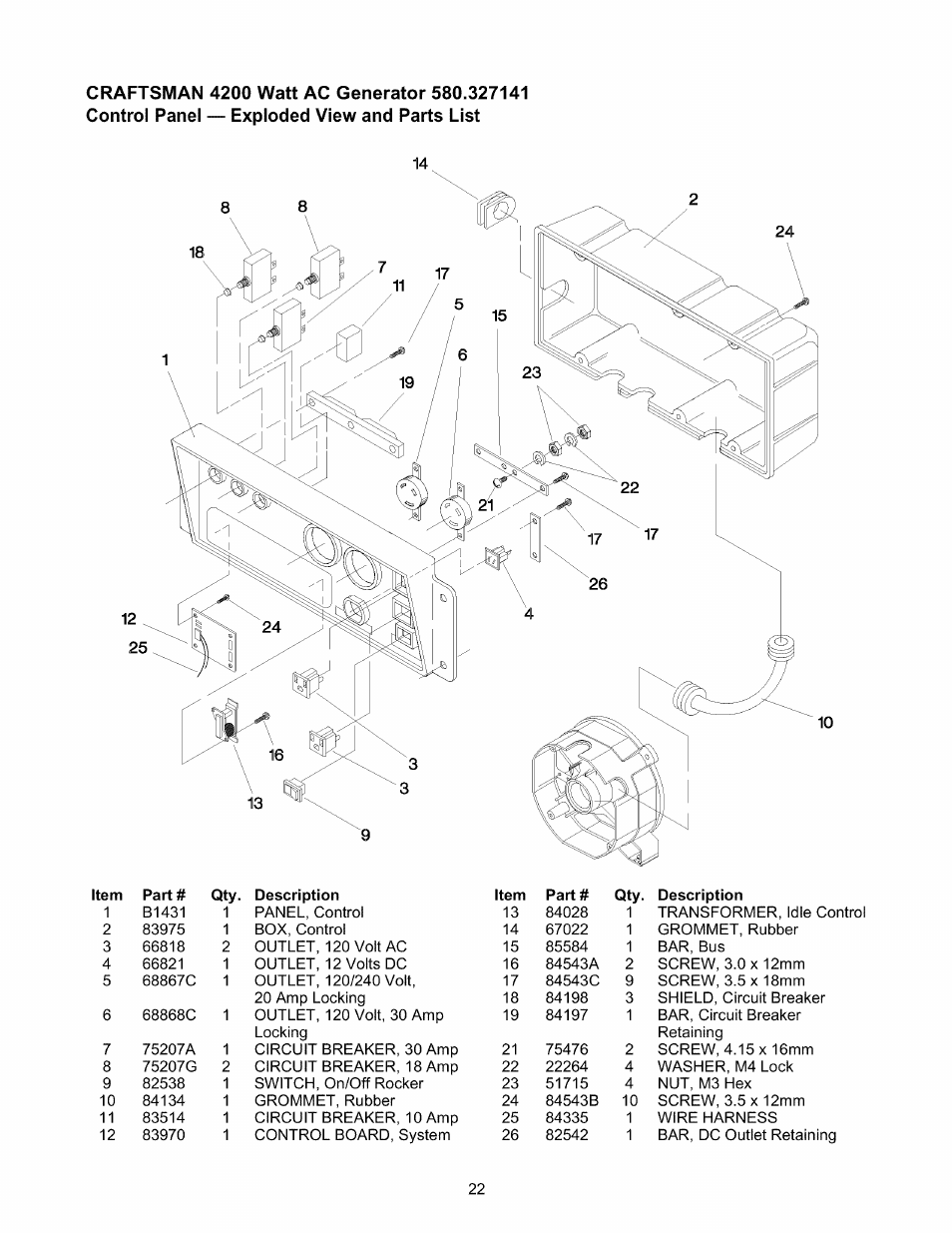 Craftsman 580.327141 User Manual | Page 22 / 48