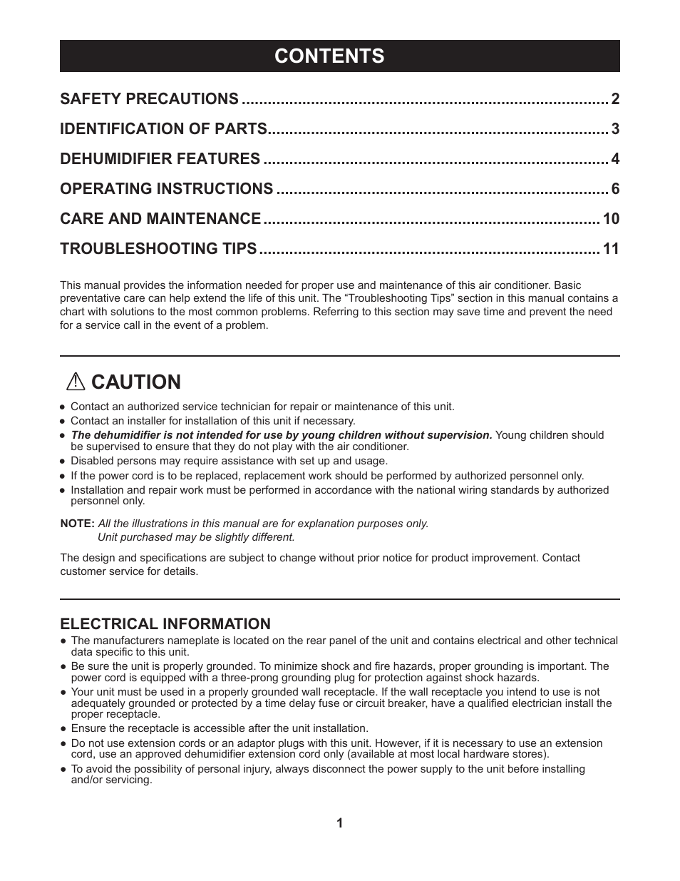 Perfect Aire PMP50 User Manual | Page 2 / 14