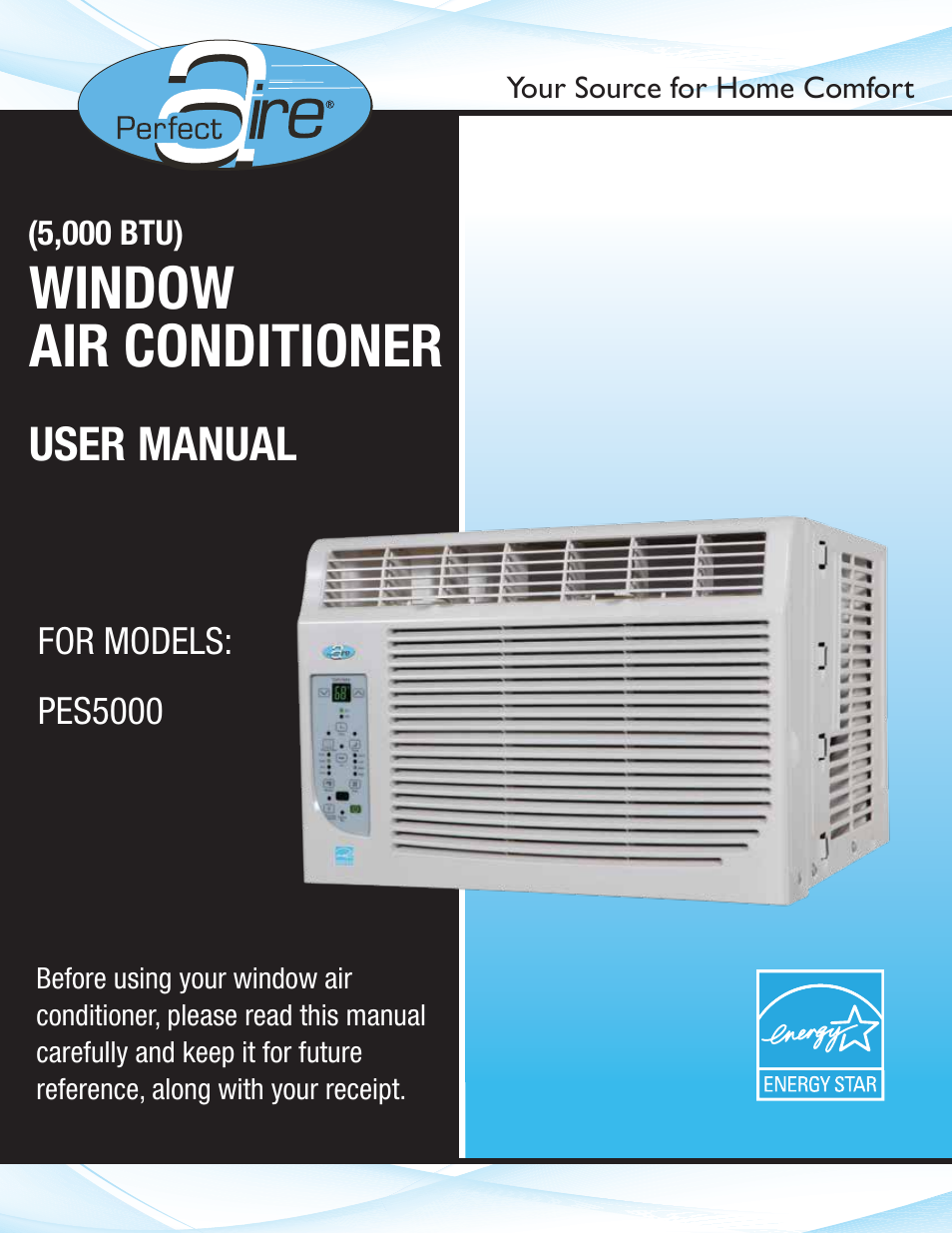 Perfect Aire PES5000 User Manual | 16 pages