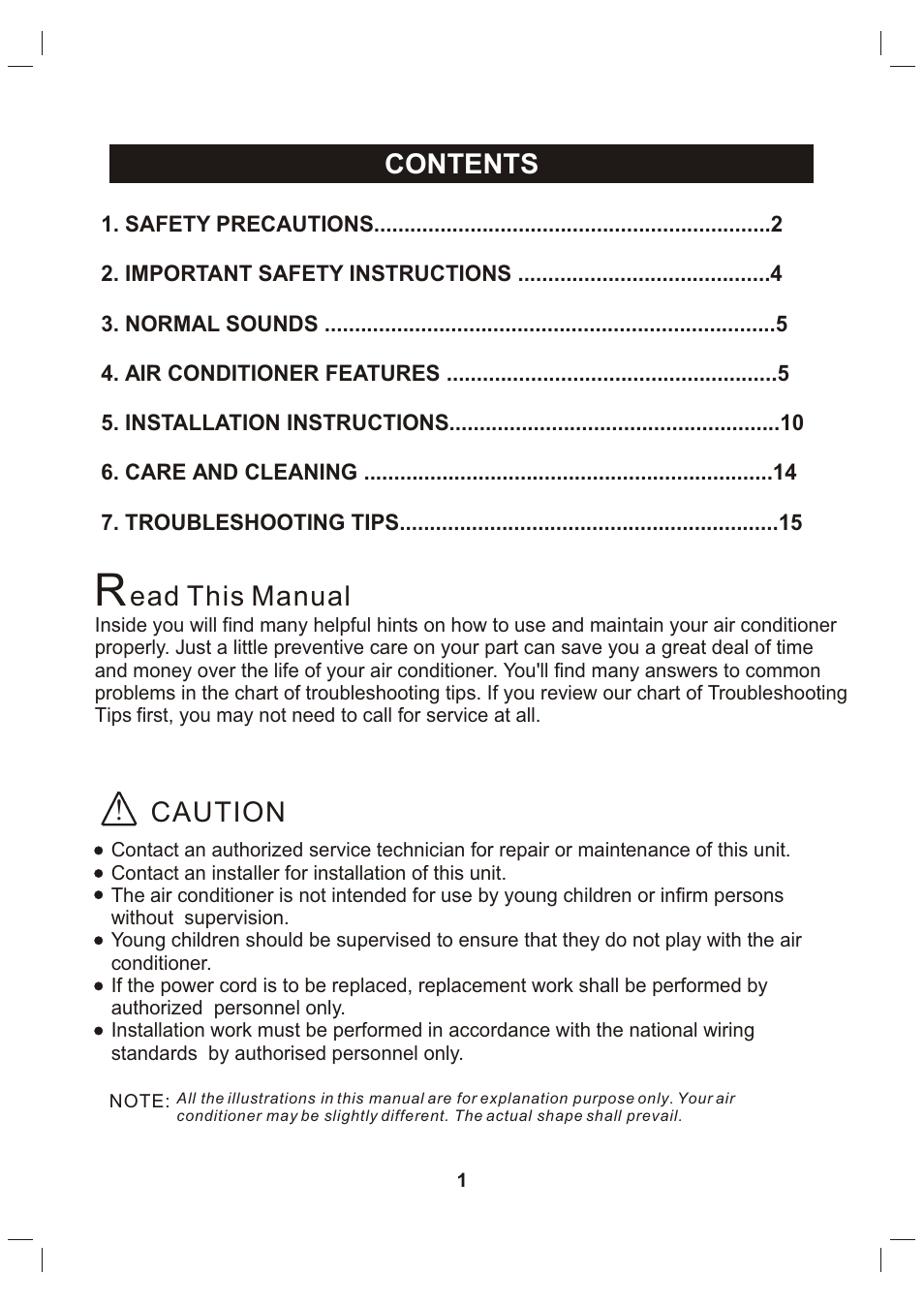 Perfect Aire PAC6000 User Manual | Page 2 / 18