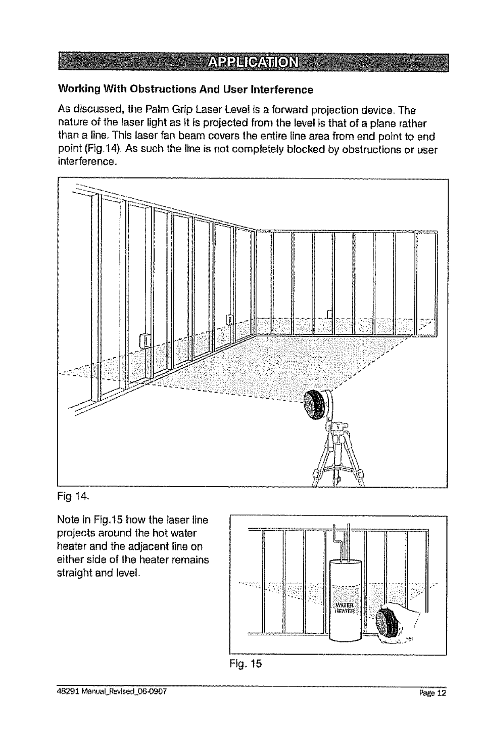 Applicaiipn | Craftsman 320.48291 User Manual | Page 12 / 16