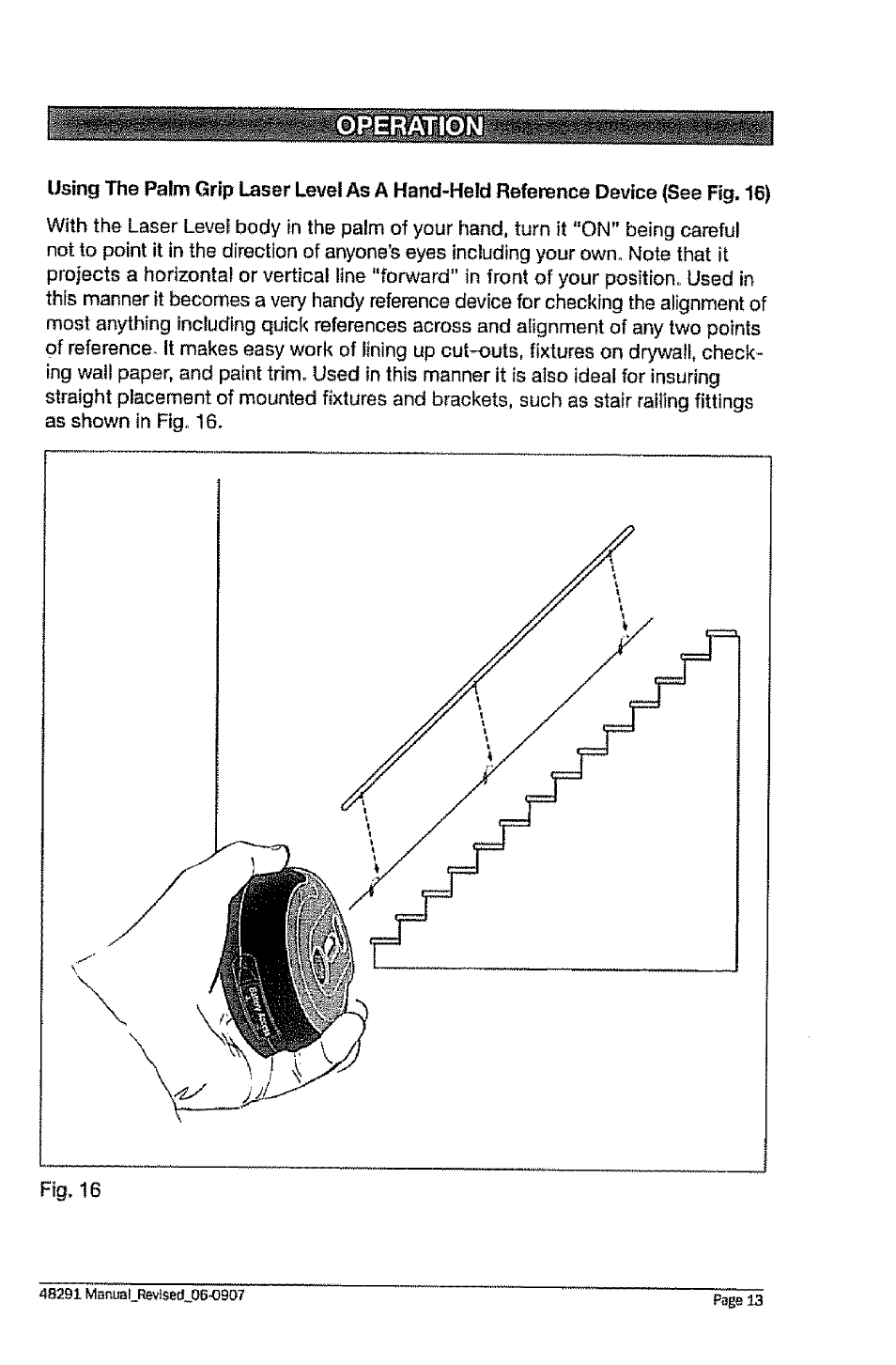 Craftsman 320.48291 User Manual | Page 13 / 16