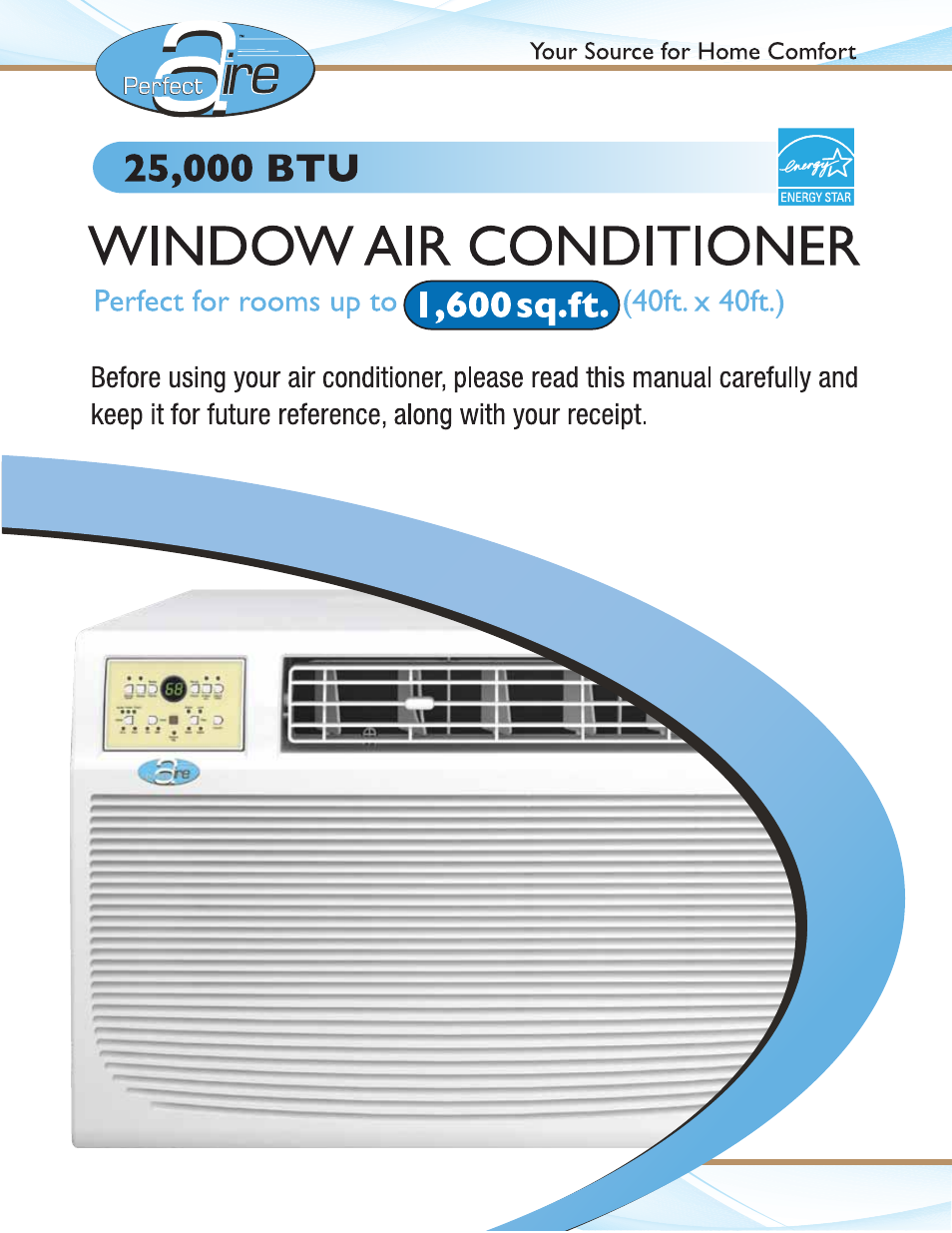 Perfect Aire PAC25000 User Manual | 22 pages