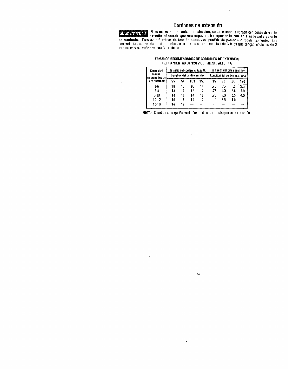 Mantenimiento, Servicio, Rodamientos | Limpieza, A advertencia, A precaucion | Craftsman 572.61095 User Manual | Page 52 / 59