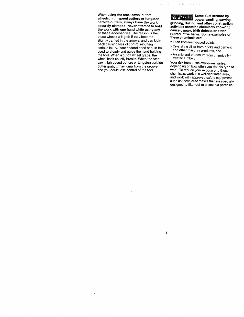 Craftsman 572.61095 User Manual | Page 6 / 59