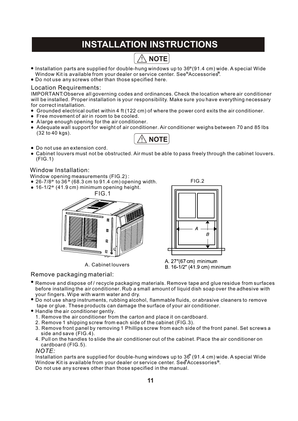 Т³гж 12, Installation instructions | Perfect Aire PACH8000 User Manual | Page 12 / 20