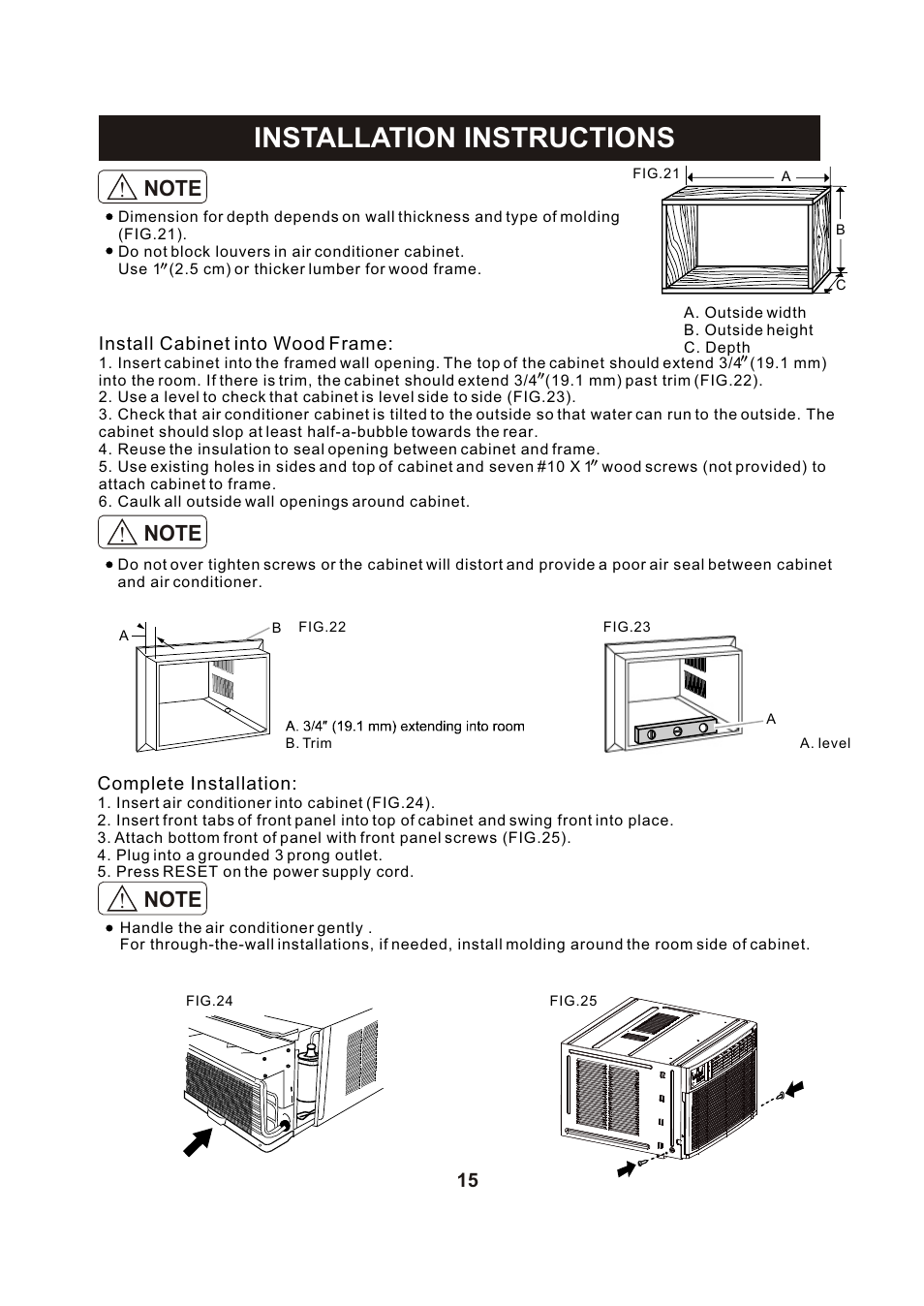Т³гж 16, Installation instructions | Perfect Aire PACH8000 User Manual | Page 16 / 20