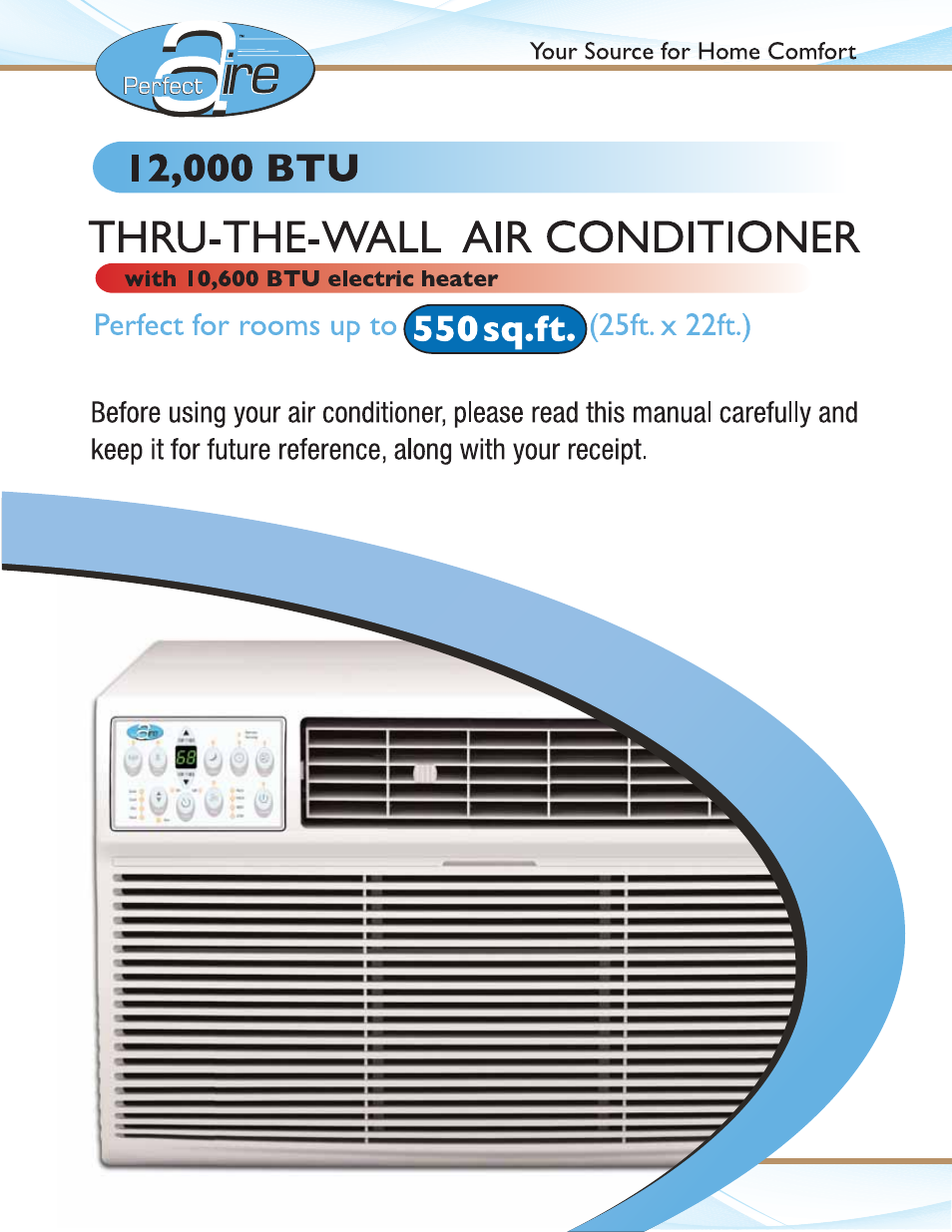 Perfect Aire PATWH12000 User Manual | 27 pages
