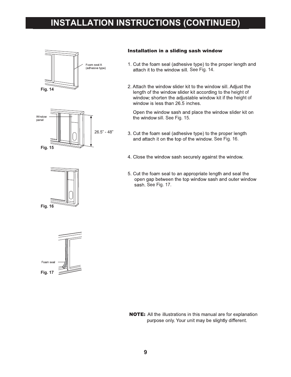 Installation instructions (continued) | Perfect Aire 10000PPAC User Manual | Page 10 / 15