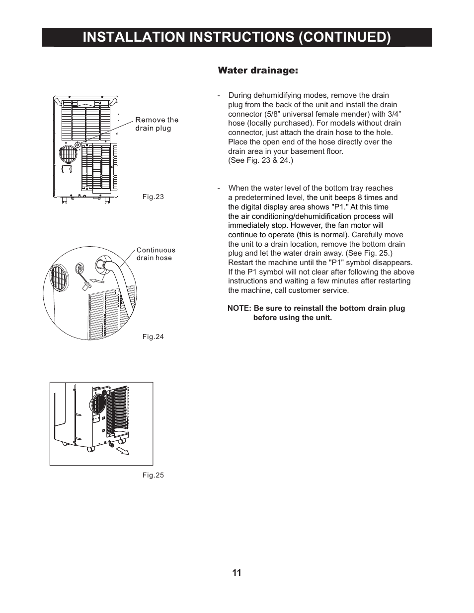 Installation instructions (continued) | Perfect Aire 12000PPAC User Manual | Page 12 / 15
