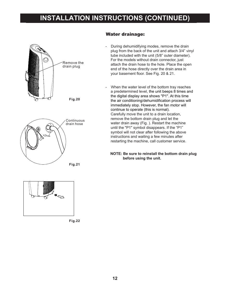 Installation instructions (continued) | Perfect Aire PATCH10000 User Manual | Page 13 / 16