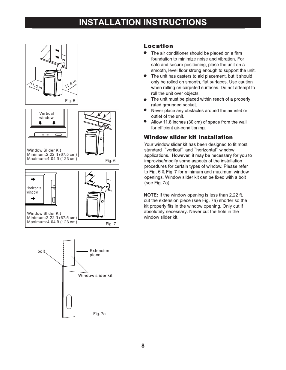 Installation instructions | Perfect Aire NPH12000 User Manual | Page 9 / 16