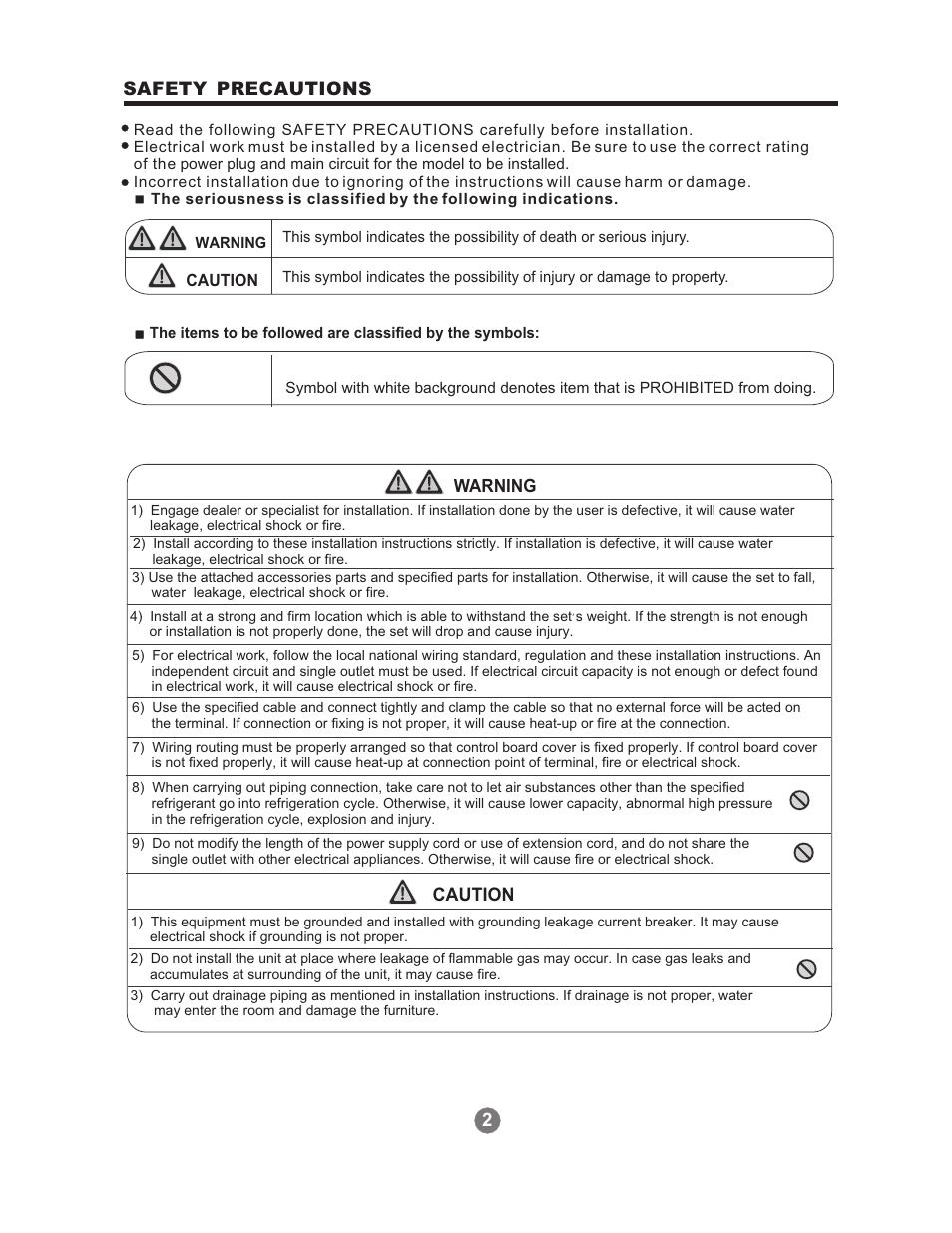 Perfect Aire 1PAMSH36-MZO4-16 Installation Manual User Manual | Page 3 / 24