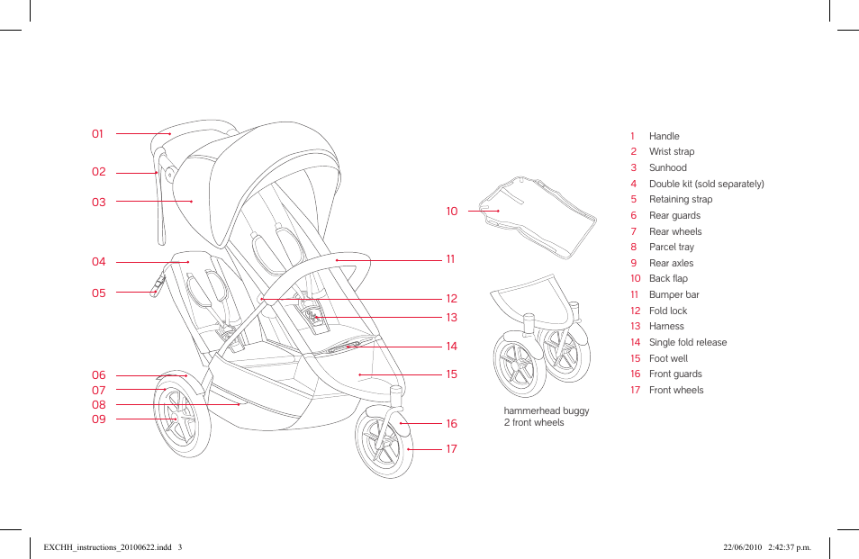 phil&teds hammerhead User Manual | Page 3 / 60