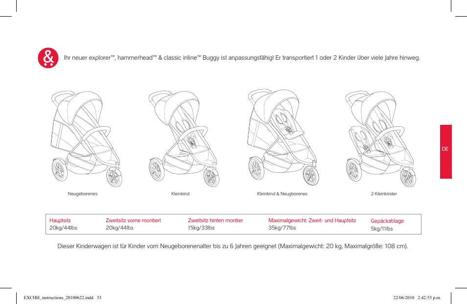 phil&teds hammerhead User Manual | Page 33 / 60