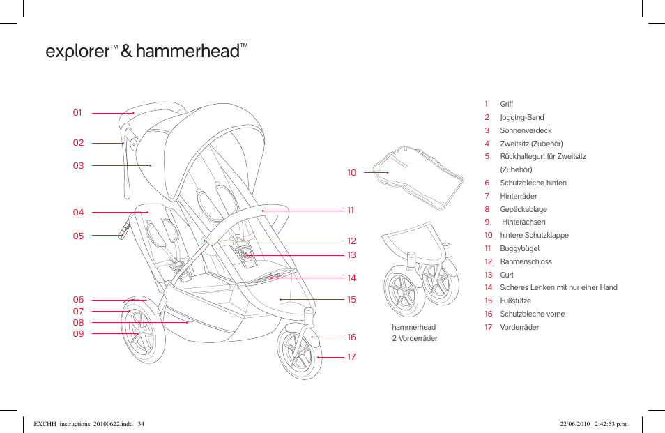 Explorer, Hammerhead | phil&teds hammerhead User Manual | Page 34 / 60