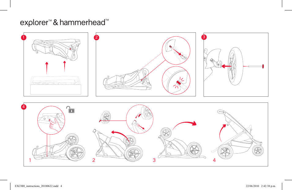 Explorer, Hammerhead | phil&teds hammerhead User Manual | Page 4 / 60