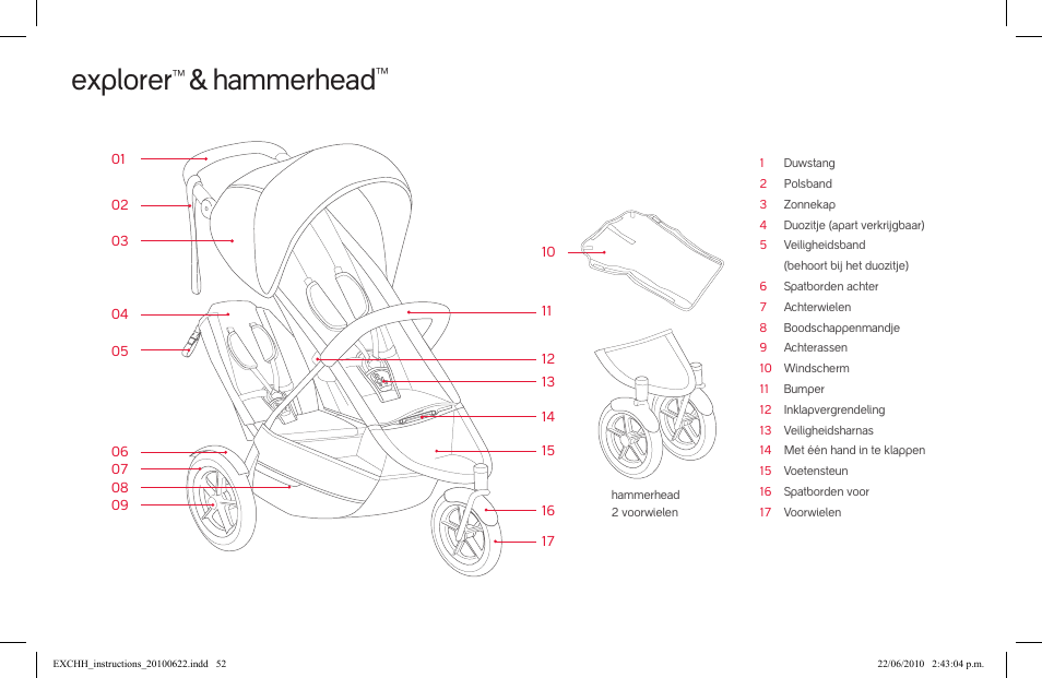 Explorer, Hammerhead | phil&teds hammerhead User Manual | Page 52 / 60