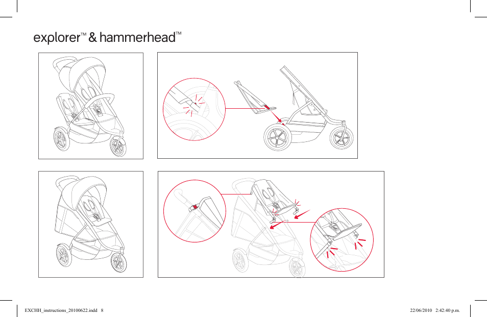 Explorer, Hammerhead | phil&teds hammerhead User Manual | Page 8 / 60