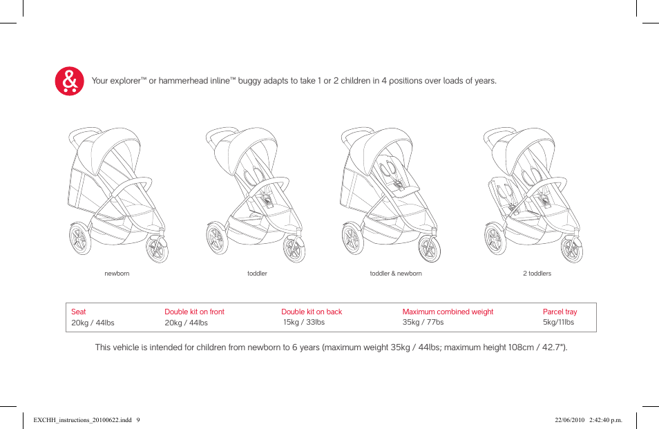 phil&teds hammerhead User Manual | Page 9 / 60