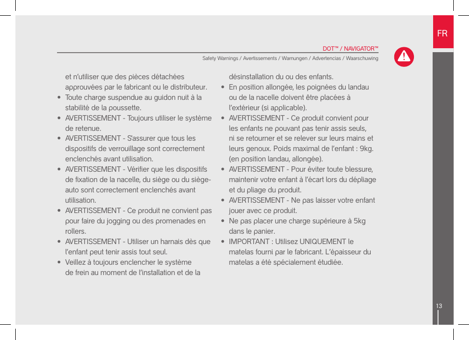 phil&teds dot User Manual | Page 13 / 58