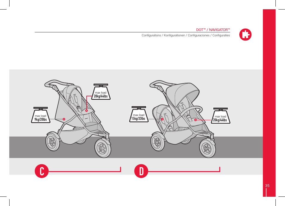 phil&teds dot User Manual | Page 35 / 58