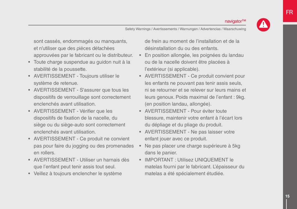 phil&teds navigator User Manual | Page 15 / 68