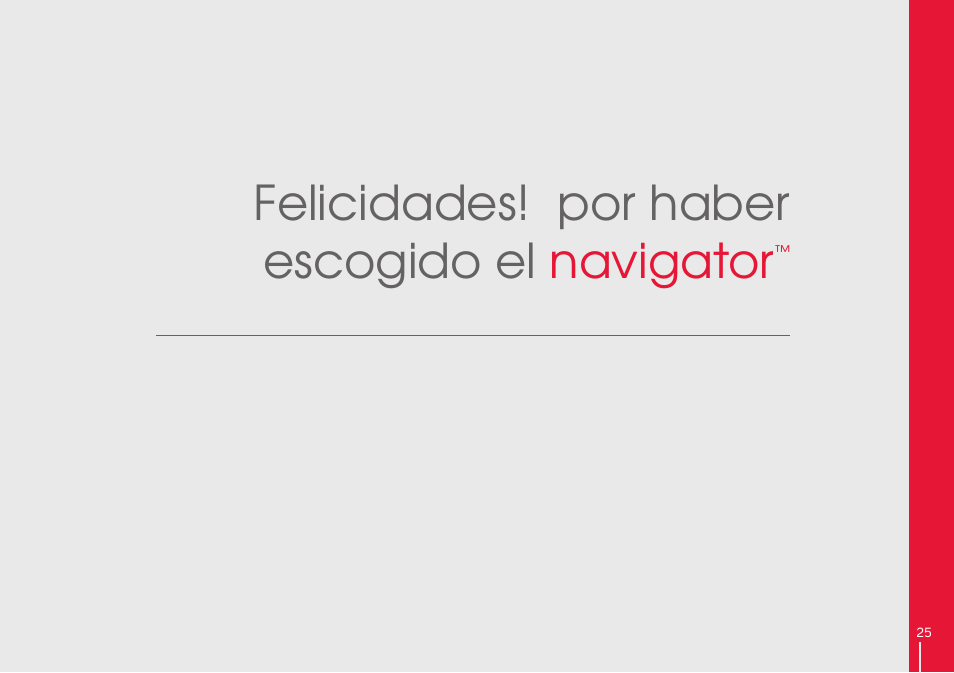 Felicidades! por haber escogido el navigator | phil&teds navigator User Manual | Page 25 / 68