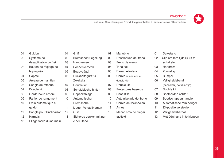phil&teds navigator User Manual | Page 39 / 68