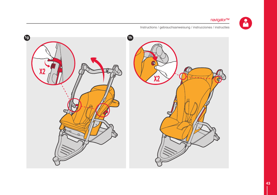 phil&teds navigator User Manual | Page 43 / 68