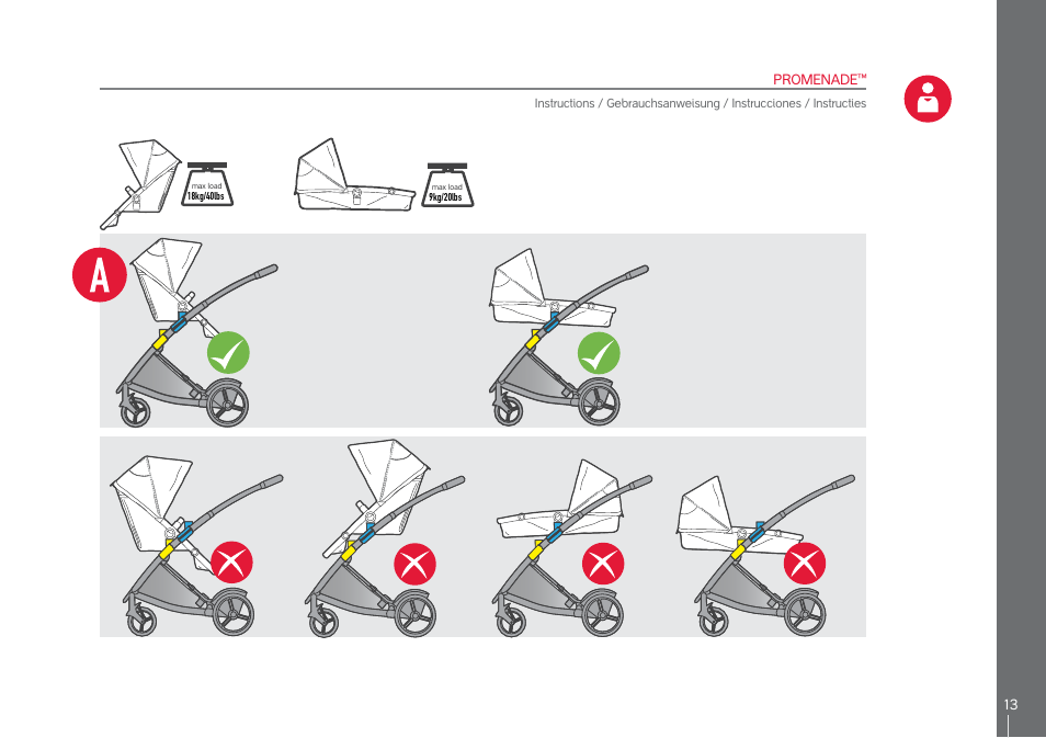 phil&teds promenade User Manual | Page 13 / 76