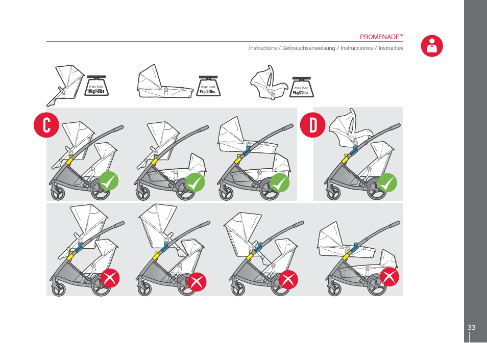 phil&teds promenade User Manual | Page 33 / 76