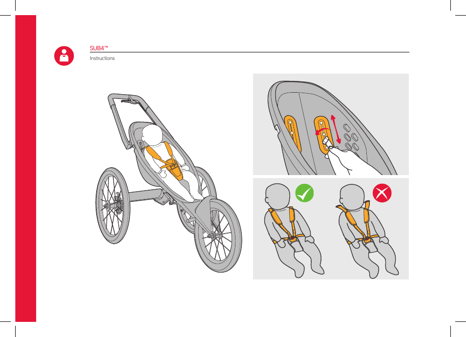 phil&teds sub4 jogger User Manual | Page 16 / 28